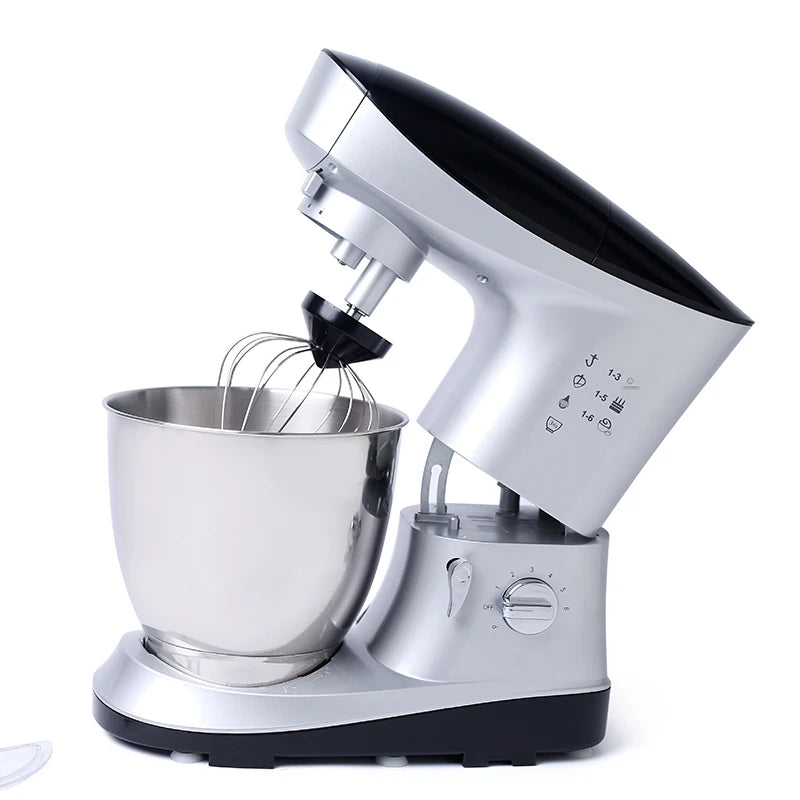 Bakery Bread Making 3kg Wheat Flour Mixers 1200W 7KG High Performance Horizontal Dough Mixer Machine Food Mixture Machine