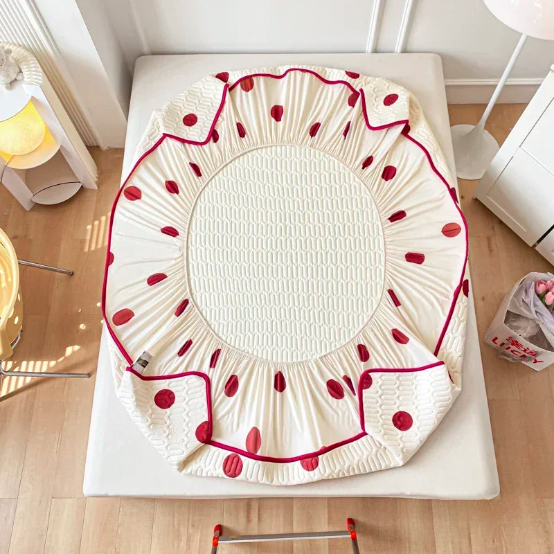 Cooling Summer Comforter Bedding Sets Double Sided Cool Feeling Fabric Duvet Summer Blanket Ice Silk Fitted Sheet and Pillowcase