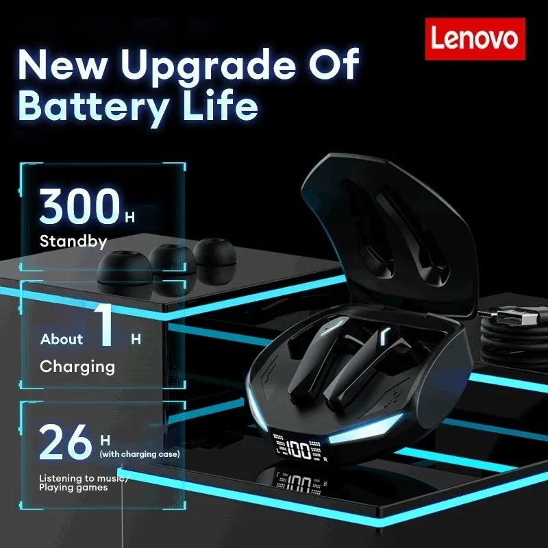 Original Lenovo XT53 Wireless Bluetooth 5.0 Earphones TWS Stereo Touch Control Headset Sport Earbuds Music Headphones