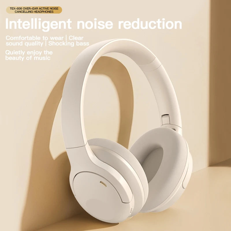 Bluetooth 5.3 Headsets Gaming Headphones Dual Mode Wireless Earphones Foldable Noise Reduction Music Headsets For iPhone Xiaomi