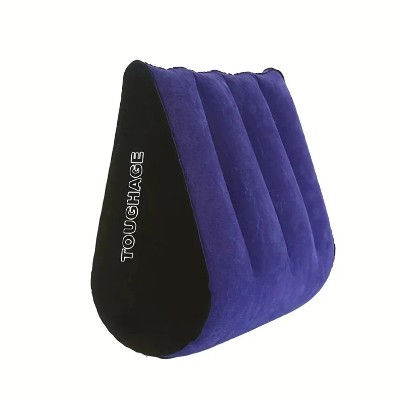 Multifunctional Body Pillow Portable Inflatable Pillow Cushion Positions Support Air Cushion Outdoor Travel Triangular Pillow