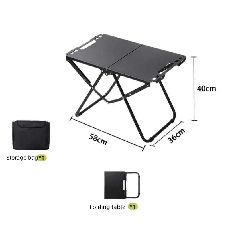 Outdoor Multifunctional IGT Tactical Table Portable Folding Table Can Be Raised And Lowered Picnic Table