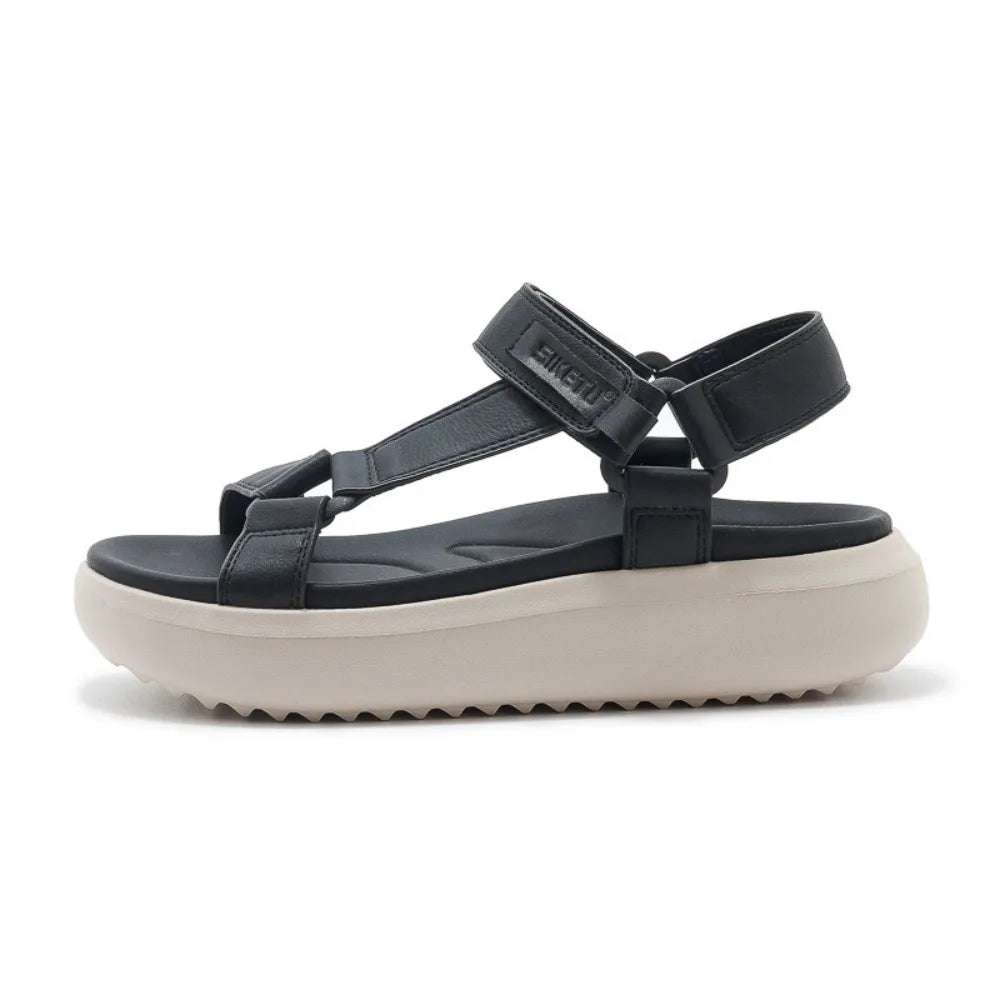 Sandals for Women's 2026 Summer New Lightweight Sandals for Casual Sports Comfort Thick Bottom Large Platform Womens Shoes
