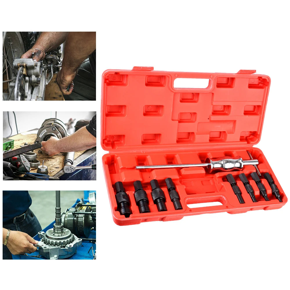 Blind Hole Bearing Extractor 9PCS/set Car Repair Tools Bearing Removal Tools Armature Bearing Pullers Disassembly Kit