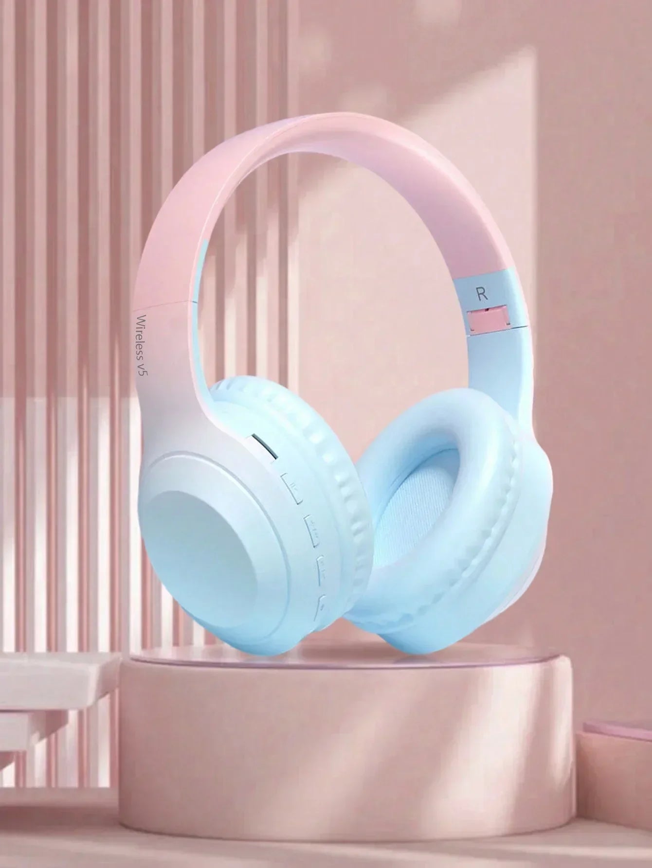 High Fidelity High-resolution Stereoscopic Surround Sound Wireless Bluetooth 5.3 Head Mounted Noise Cancelling Gaming Earphones
