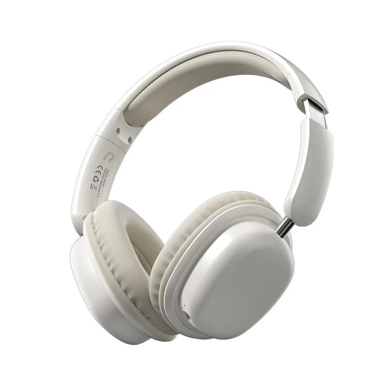 Wireless Headset Bluetooth Over Ear Gaming Headphone Large Battery Capacity Brand Audio Headset With Microphone