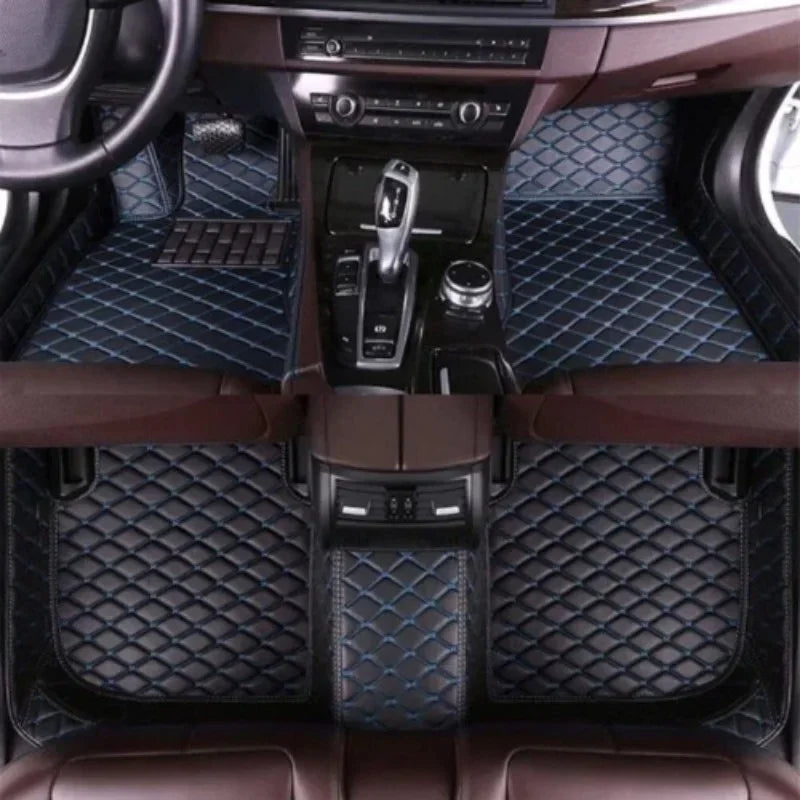 Custom Car Floor Mats For BAIC MOTOR 212 T01 2023-2026 3 PCS All Weather Auto Accessories Foot Leather Carpets Fashion Rugs Pads