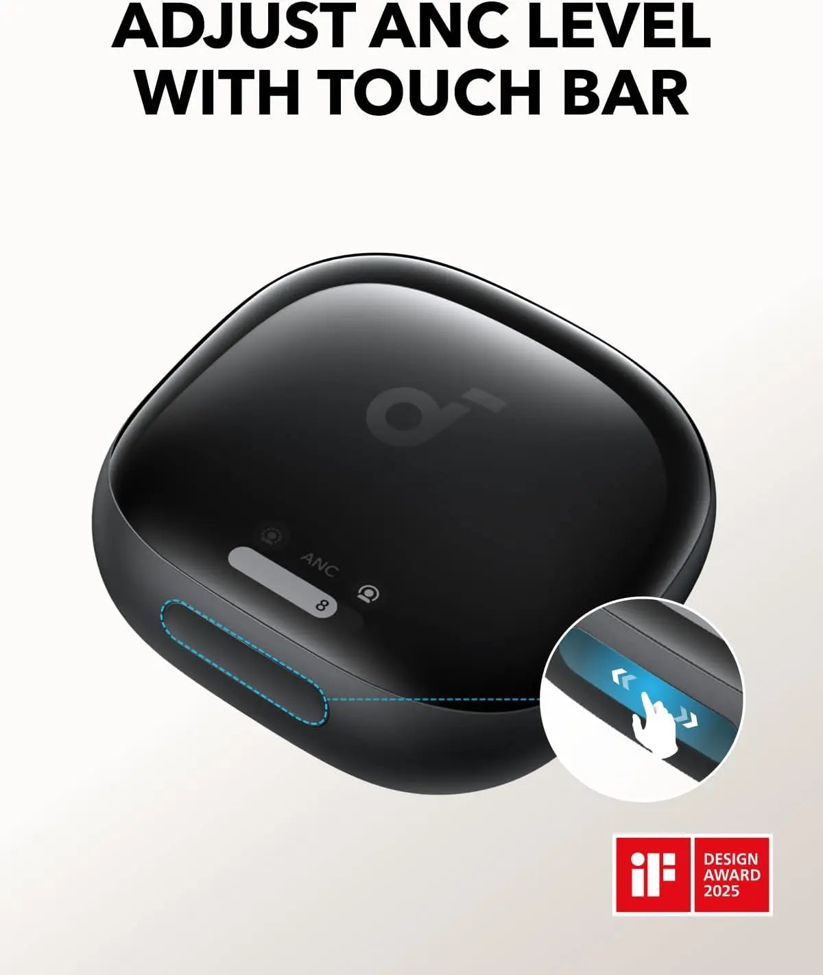 Soundcore Liberty 4 Pro by Anker, Noise Cancelling Wireless Earbuds, Real-Time Adaptive Noise Cancelling (Refurbished)