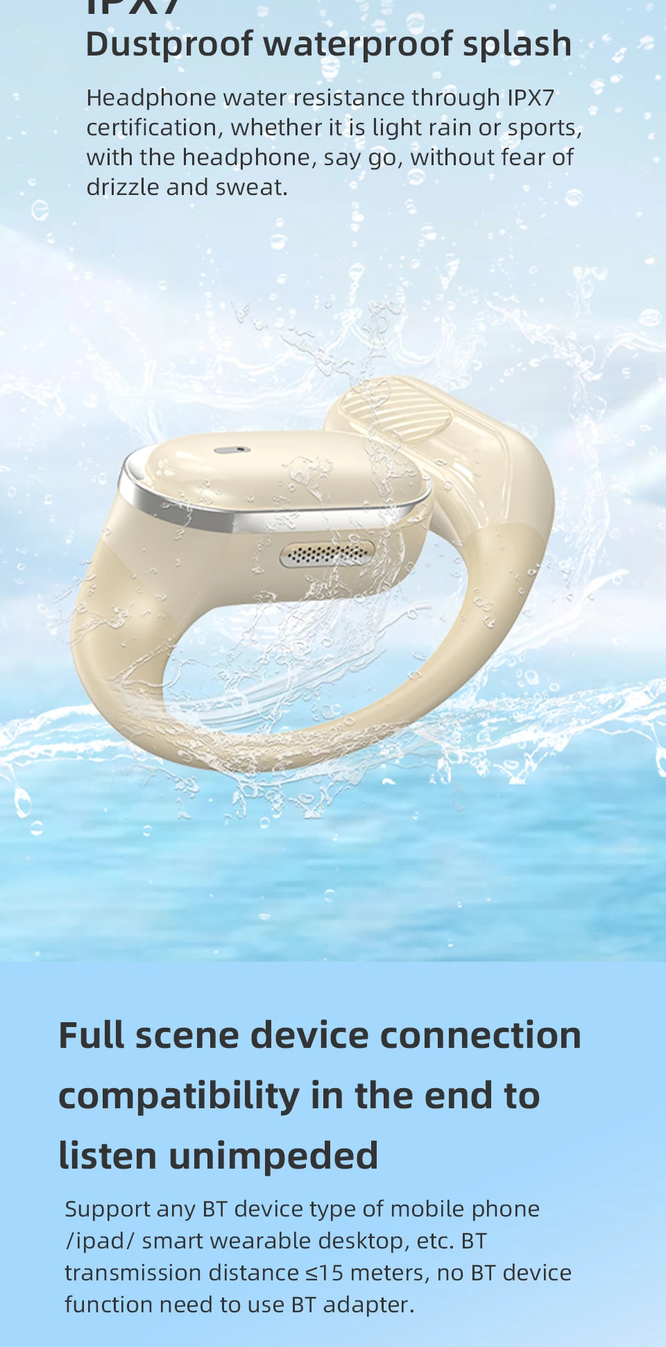 TWS Wireless Bluetooth Earbuds: Original GDLYL T6 Bluetooth V5.4, LED Digital Display Charging Case, Noise Reduction, Waterproof Headset