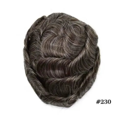 Australia Man Toupee Human Hair Wigs Lace PU Human Hair System Men Wig Hairpiece Indian Human Hair Natural Capillary Prosthesis