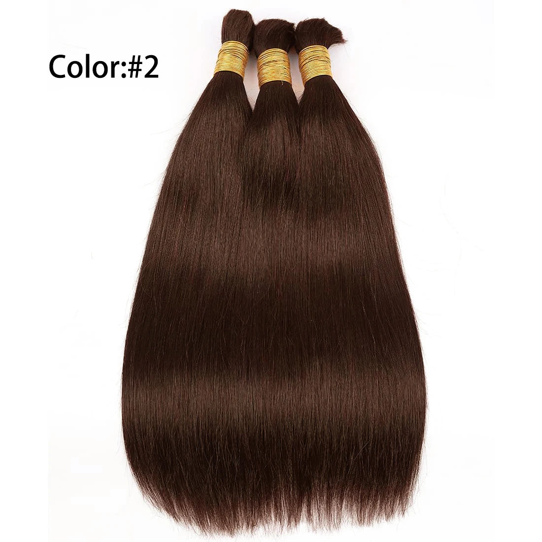 Human Hair Bulk for Braiding Straight Brazilian Virgin Human Hair Bulk no Weft for Braids Straight Bulk Human Hair Natural Black