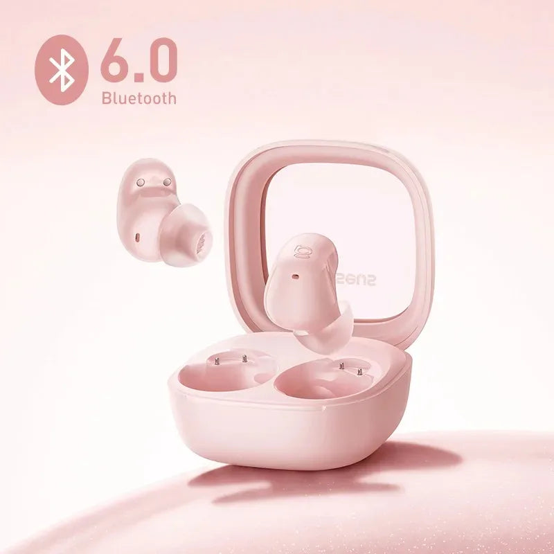 Baseus Bowie WM02s Earphones TWS Wireless Bluetooth 6.0 Headphones 36 Hours Long Battery Life Earbuds IPX5 Low Latency Headsset