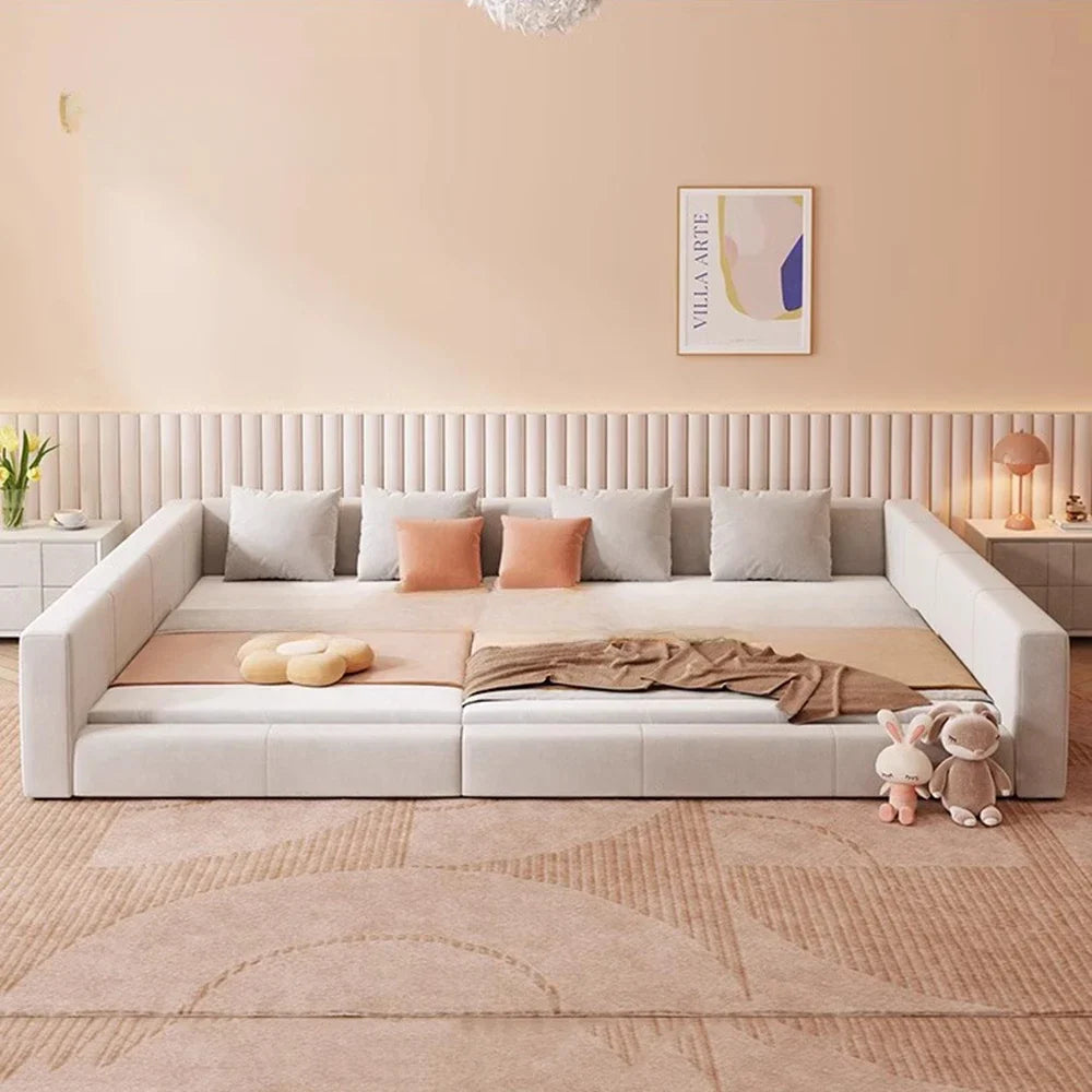 Bedroom Unique European Beds Luxury Teenage Girls Headboard Two Persons Bed Sleeping Floor Lounge Lozko Do Sypialni Furniture