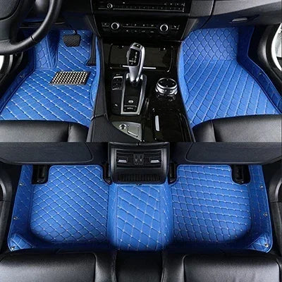 Custom Car Floor Mats For BAIC MOTOR 212 T01 2023-2026 3 PCS All Weather Auto Accessories Foot Leather Carpets Fashion Rugs Pads