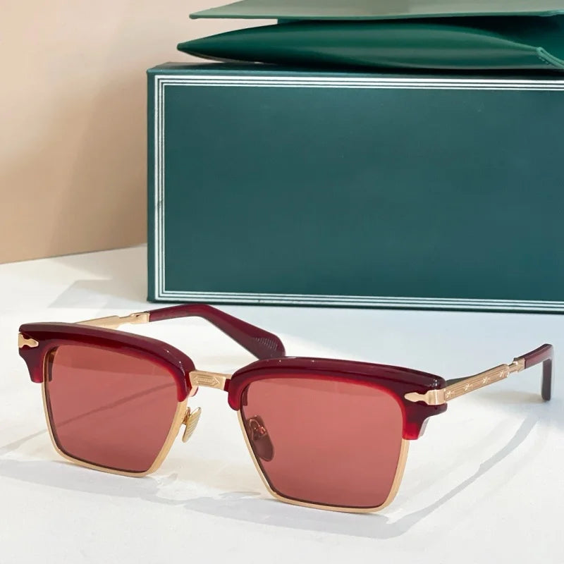 The new ALIN sunglasses are high-quality titanium alloy UV400 outdoor sunglasses crafted by both male and female designers