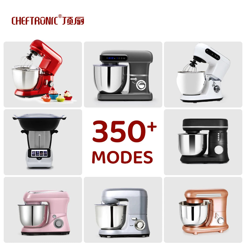 Bakery Bread Making 3kg Wheat Flour Mixers 1200W 7KG High Performance Horizontal Dough Mixer Machine Food Mixture Machine