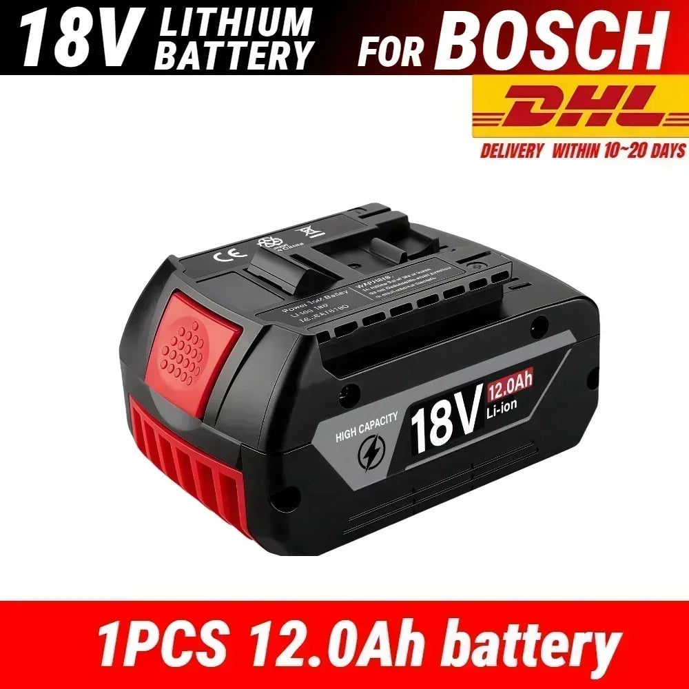 18.0V Power Tools Battery For Bosch Battery GWS 18 V-LI GSR 18-2-LI GSR18 VE-2-LI GSR 18 V-LI GSK 18 V-LI GSB 18v-li GSB 18-2-LI