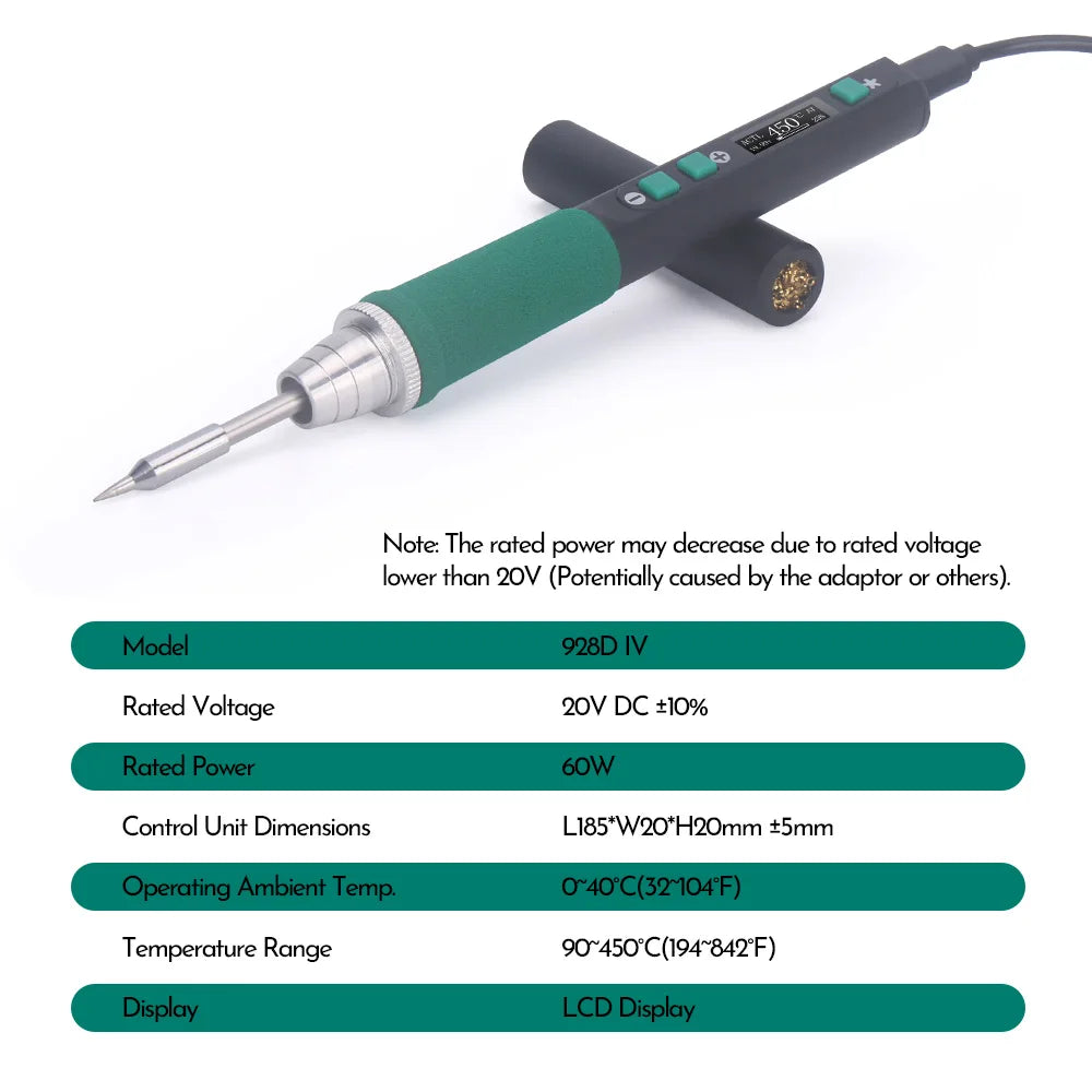 YIHUA 928D-IV C235 Smart Electric Soldering Iron Adjustable Temperature Portable Precision Soldering Iron Station Kit