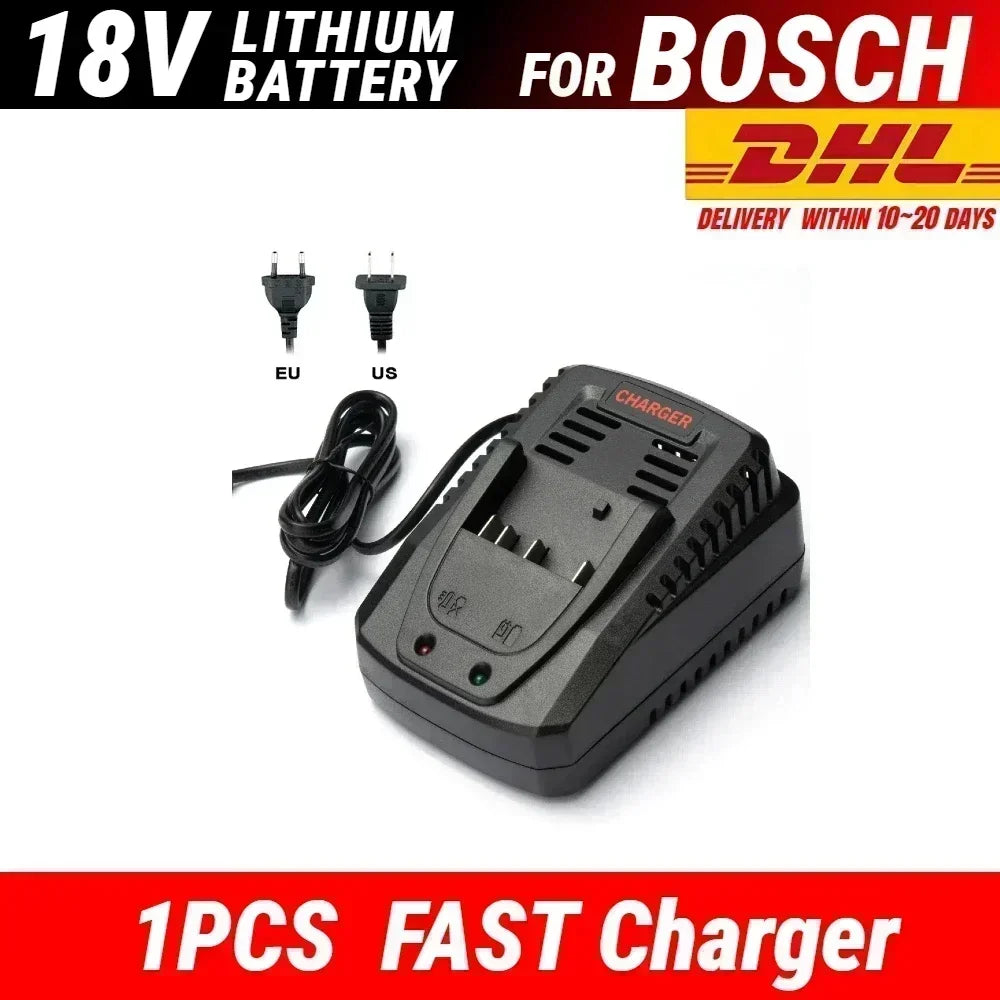 18.0V Power Tools Battery For Bosch Battery GWS 18 V-LI GSR 18-2-LI GSR18 VE-2-LI GSR 18 V-LI GSK 18 V-LI GSB 18v-li GSB 18-2-LI