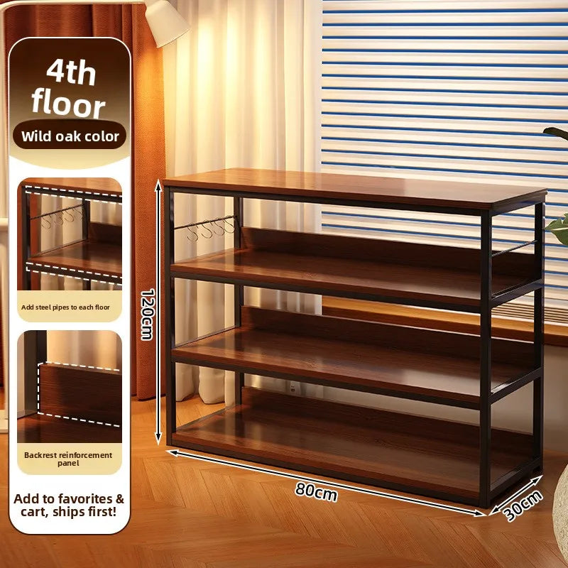 Bookshelf Floor-to-ceiling shelf Integrated wall-to-wall multi-layer storage rack Bedroom wall display cabinet Office shelf
