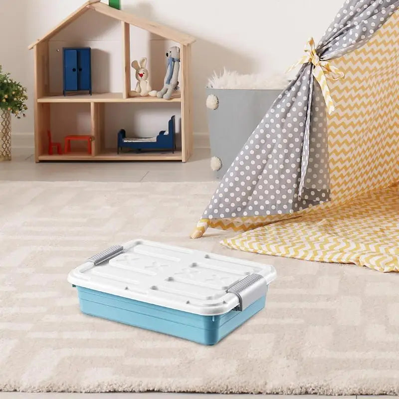 Under Bed Organizer Under Bed Storage Containers Waterproof With Casters Large Capacity Space Saving Storage Supplies