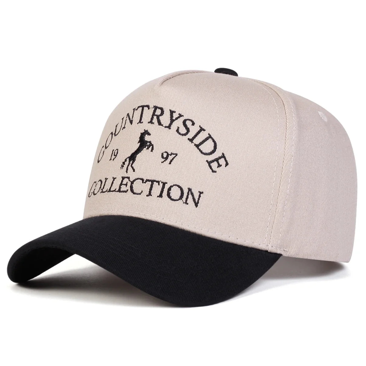 Unisex COUNTRYSIDE COLLECTION 1997 Embroidery Baseball Caps Outdoor Adjustable Spring and Autumn Casual Sunscreen Hat