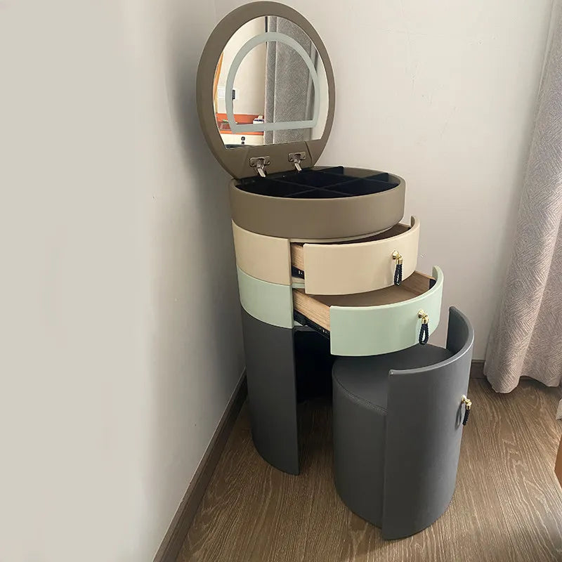 Glamour Elegant Quality Dressing Table Creative Aesthetic Nordic Makeup Vanities Storage Tocadores Maquillaje Bedroom Furniture