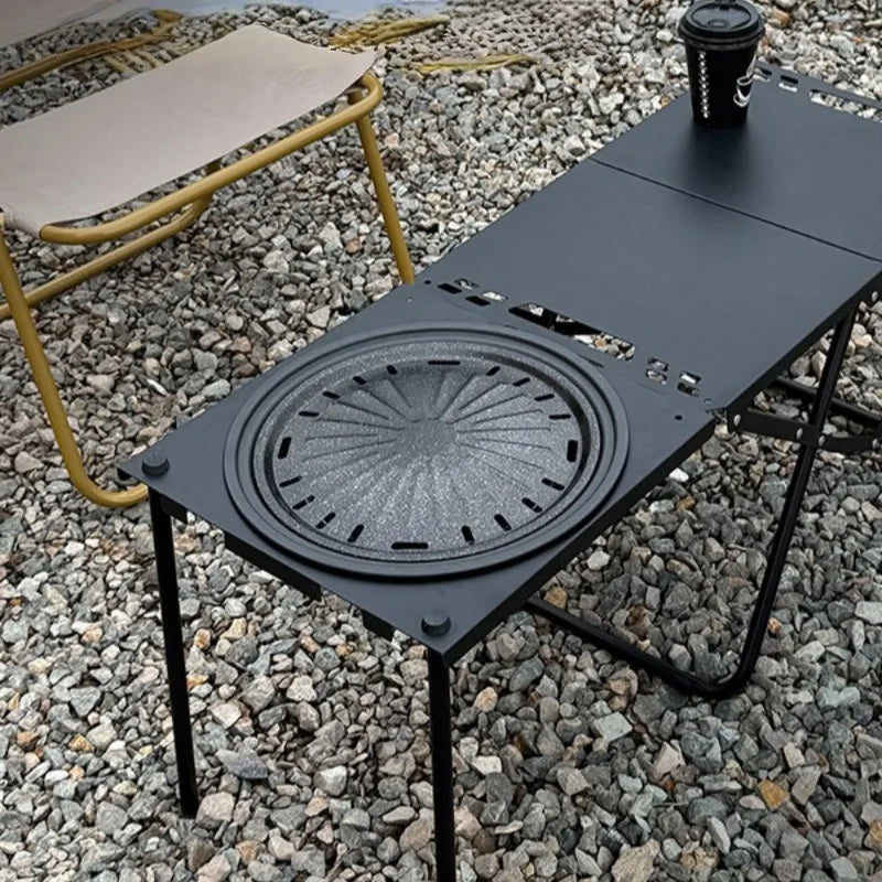 Outdoor Multifunctional IGT Tactical Table Portable Folding Table Can Be Raised And Lowered Picnic Table