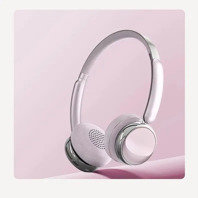 Small Over-ear Headphones Bluetooth Connection Long Battery Life Bluetooth 5.4 ENC Noise Reduction Listen Music New Earphone