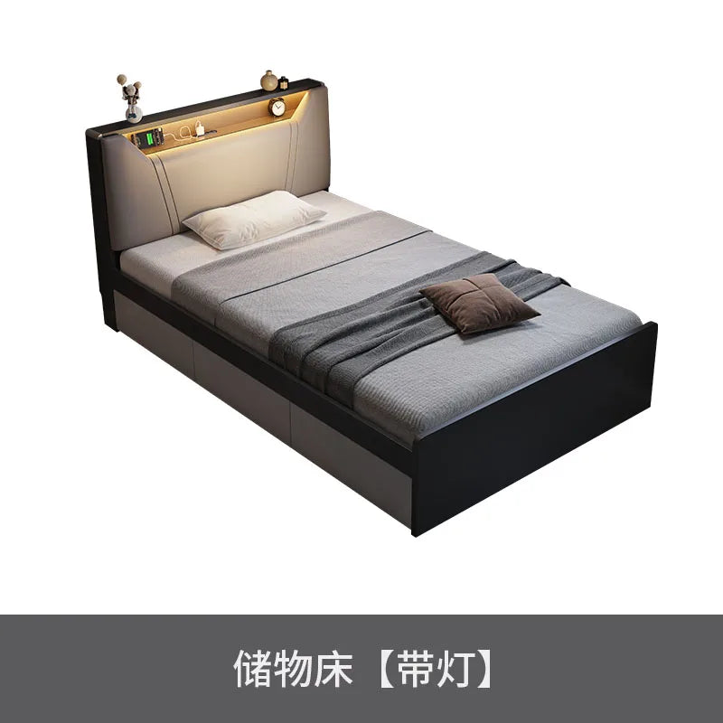 Aesthetic Minimalist Beds Luxury Bedroom Nordic Frame Bed Unique Fancy Camas De Matrimonio Dormitorio Furniture Accessories