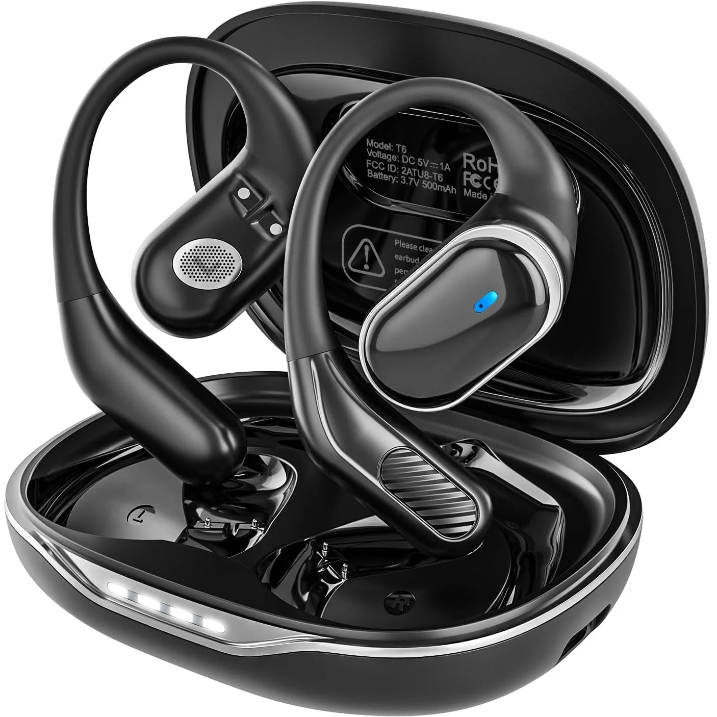 TWS Wireless Bluetooth Earbuds: Original GDLYL T6 Bluetooth V5.4, LED Digital Display Charging Case, Noise Reduction, Waterproof Headset