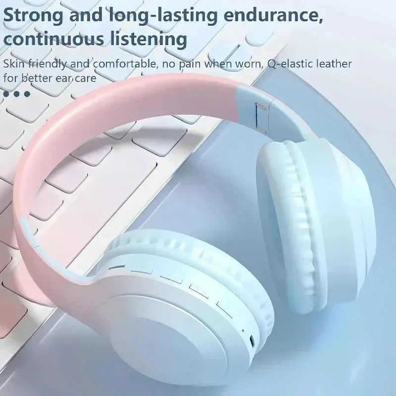 High Fidelity High-resolution Stereoscopic Surround Sound Wireless Bluetooth 5.3 Head Mounted Noise Cancelling Gaming Earphones