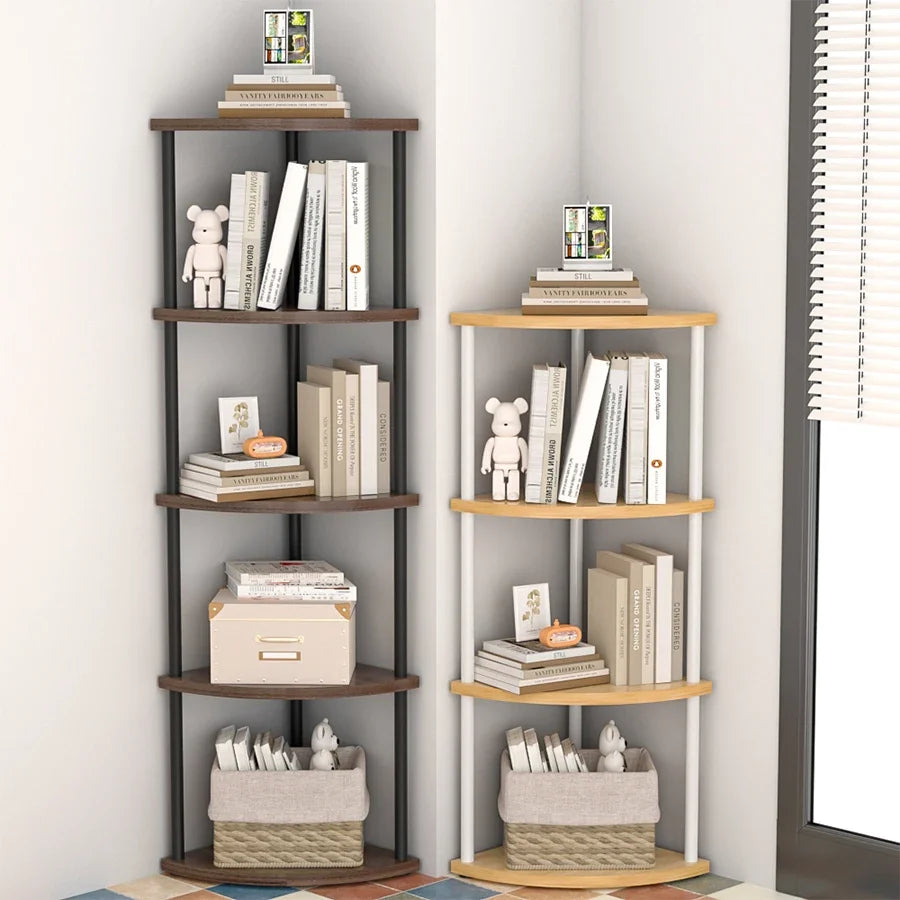Multi-layer Storage Rack Wall Corner Shelf Living Room/Kitchen/Bedroom Wall Corner Organize Storage Shelf Plant Rack Flower Rack