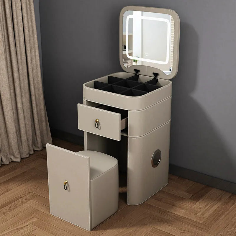 Glamour Elegant Quality Dressing Table Creative Aesthetic Nordic Makeup Vanities Storage Tocadores Maquillaje Bedroom Furniture