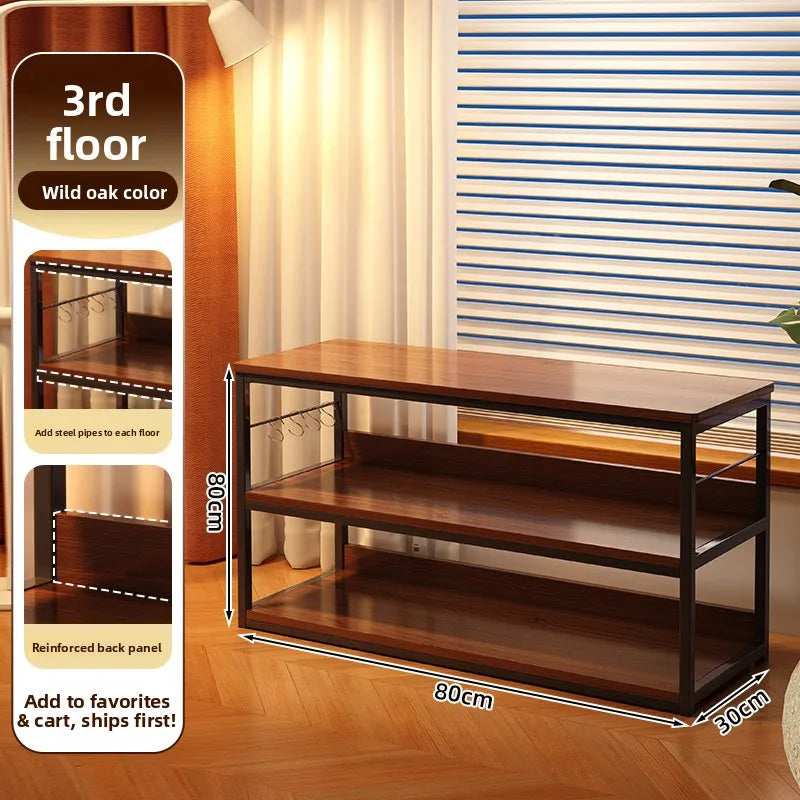 Bookshelf Floor-to-ceiling shelf Integrated wall-to-wall multi-layer storage rack Bedroom wall display cabinet Office shelf