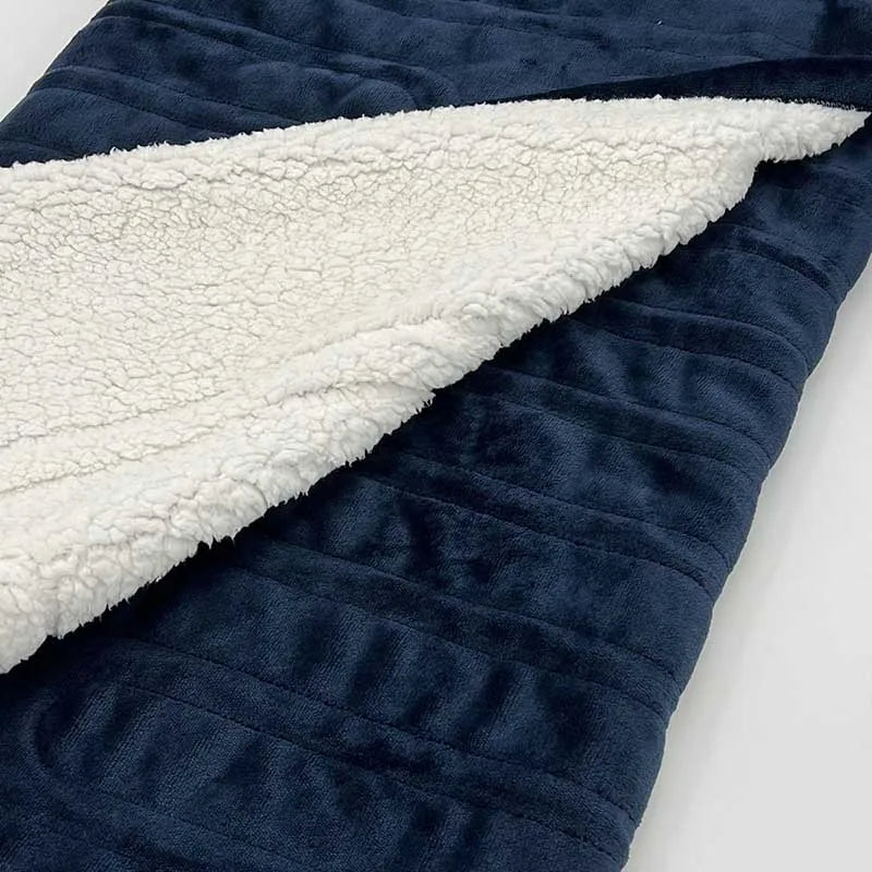 Acarps Electric Blankets Flannel & Sherpa 6 Heat Setting 10-hour Time Auto-Off Function Heated Blanket Over-Heated Protection