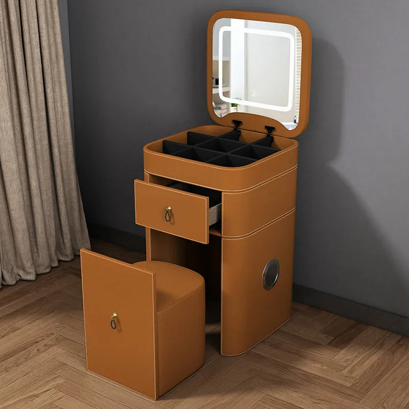 Glamour Elegant Quality Dressing Table Creative Aesthetic Nordic Makeup Vanities Storage Tocadores Maquillaje Bedroom Furniture