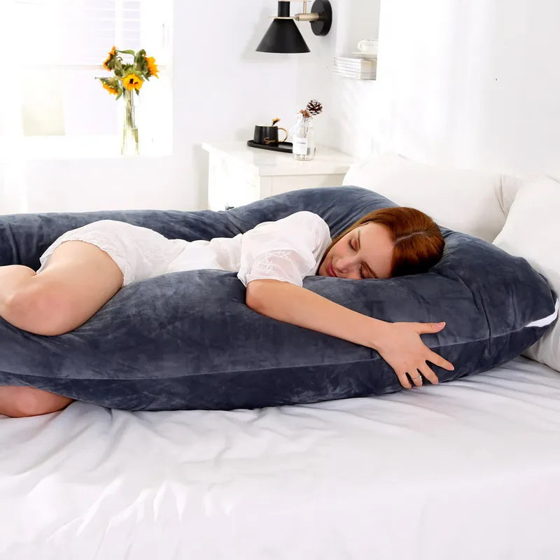 120x70cm Pregnant Pillow for Pregnant Women Soft Cushions of Pregnancy Maternity Support Breastfeeding for Sleep Dropshipping