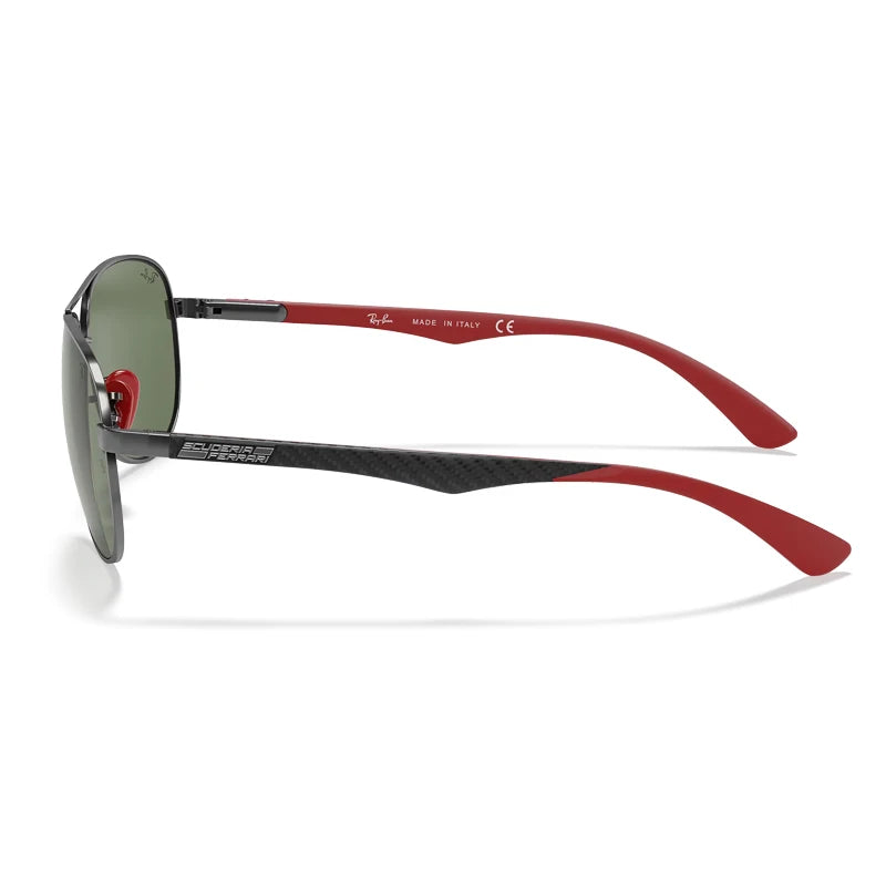 Ray-Ban original 8313M SCUDERIA Aviator Feri Men sunglasses Resin lenses, UV Protection Premium Eyewear in box