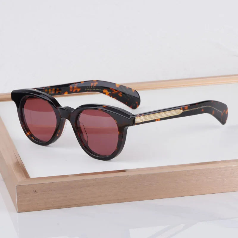 Ins Square 1948 Sunglasses Men Women Acetate Luxury Brand Unique Designer Top Quality Classical UV400 Fashion Glasses with Case