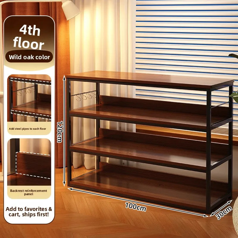 Bookshelf Floor-to-ceiling shelf Integrated wall-to-wall multi-layer storage rack Bedroom wall display cabinet Office shelf