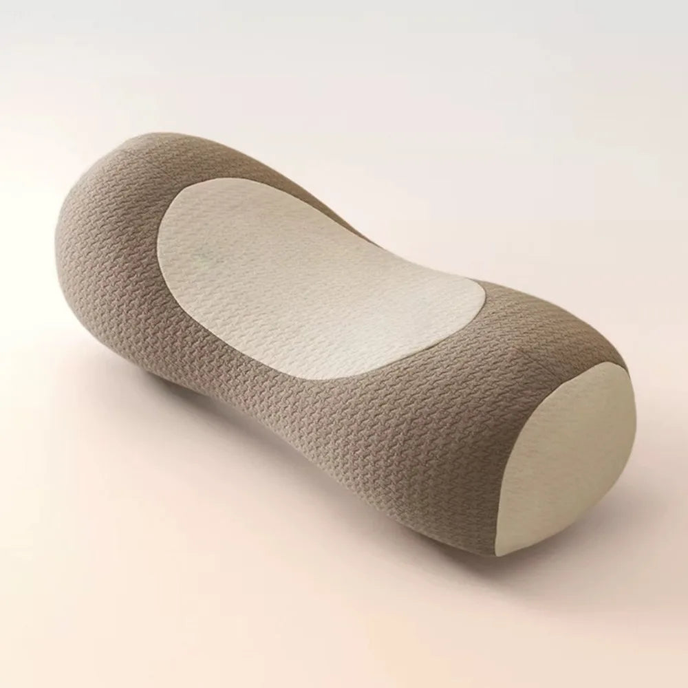 Cylindrical Buckwheat Pillows Anti-arch Help Sleep Spine Pillow Breathable Neck Pain Relief Neck Protection Health Pillow