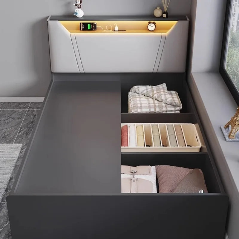 Aesthetic Minimalist Beds Luxury Bedroom Nordic Frame Bed Unique Fancy Camas De Matrimonio Dormitorio Furniture Accessories