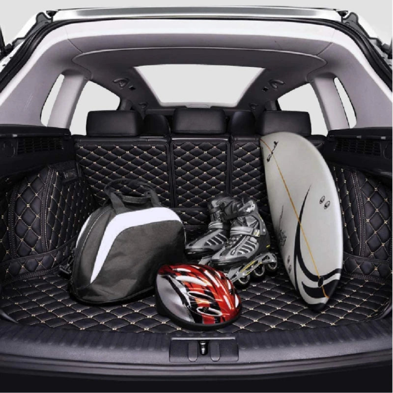 Custom Car Floor Mats For BAIC MOTOR 212 T01 2023-2026 3 PCS All Weather Auto Accessories Foot Leather Carpets Fashion Rugs Pads