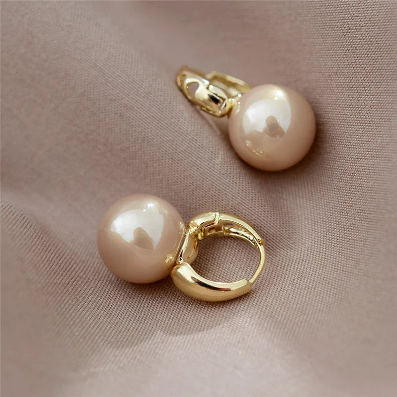 Japan Akoya HUGE AAA 11-12mm Natural White Round Pearl Earrings S925