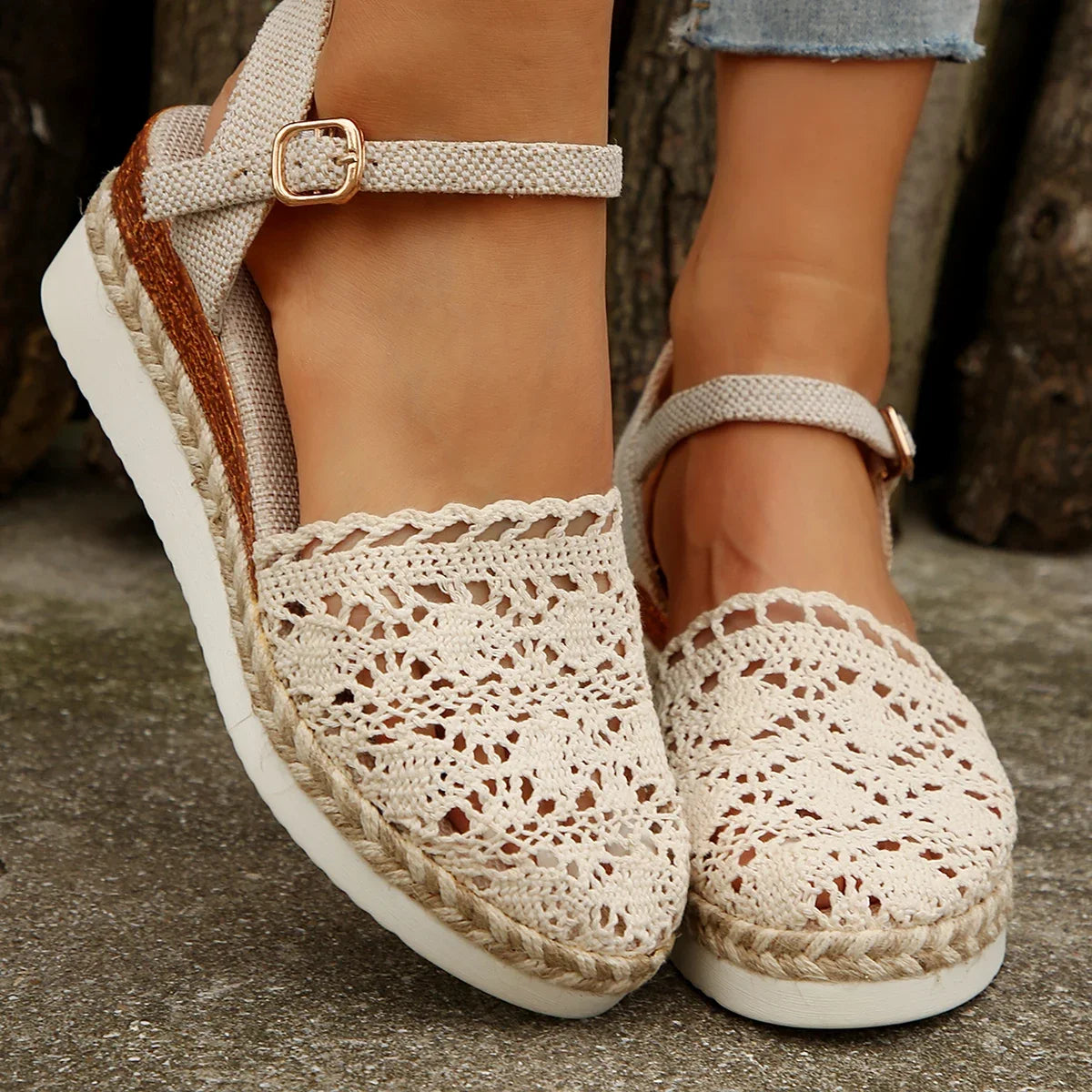 Women Sandals 2024 Summer New Fashion Wedge Sandals Casual Fashion Platform Woman Sandals Zapatos