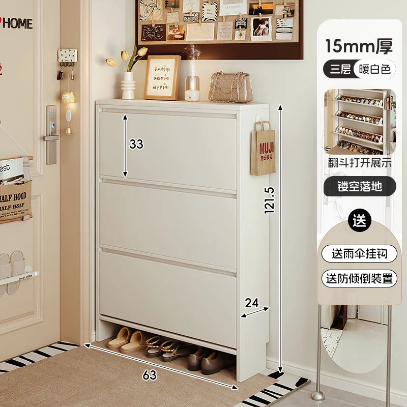 Storage Entrance Shoe Rack Organizer Living Room Hallway Hotel Shoe Rack Modern Wooden Organizador Zapatos Home Furniture