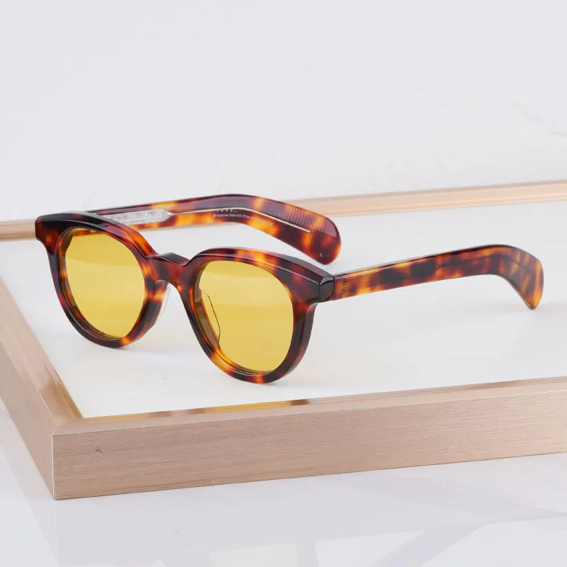 Ins Square 1948 Sunglasses Men Women Acetate Luxury Brand Unique Designer Top Quality Classical UV400 Fashion Glasses with Case