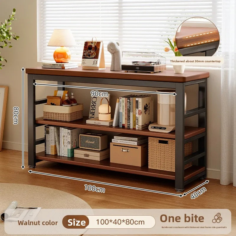 Bookshelf Floor-to-ceiling shelf Integrated wall-to-wall multi-layer storage rack Bedroom wall display cabinet Office shelf