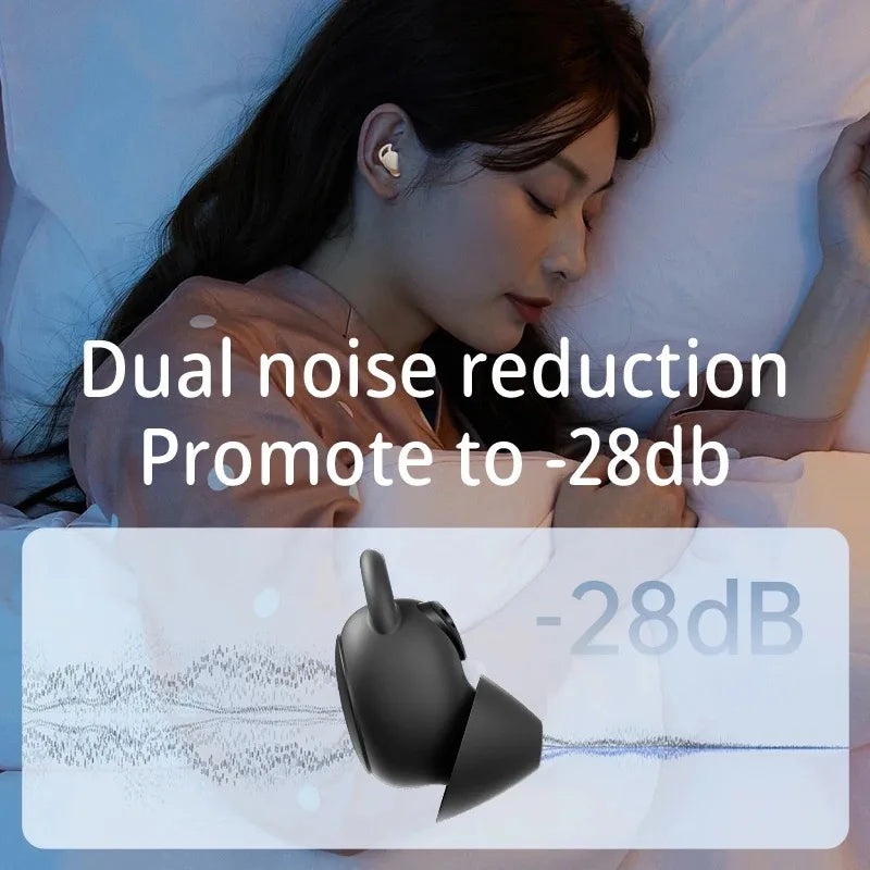 HaaYot Wireless Sleepbuds Bluetooth Sleeping Earbud Earphones Mini Invisiable Comfortable Noise Blocking Headphones TWS Headset